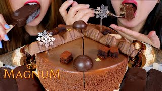 Asmr chocolate cake + dark magnum ice cream bars brownie cones
리얼사운드 먹방 purchase these delicious treats from our shop:
http://www.amazo...