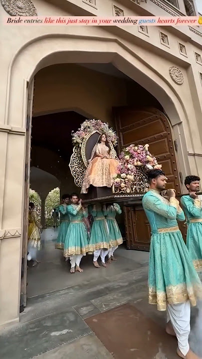Bride Entry Idea 👰 Couple Entry Idea | Palki Entry #dance #shorts #trend #short #wedding #ytshorts