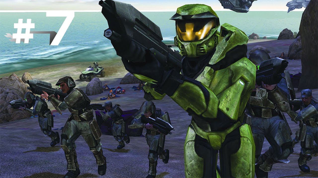 Halo Combat Evolved: The Library (Seventh Mission) - YouTube