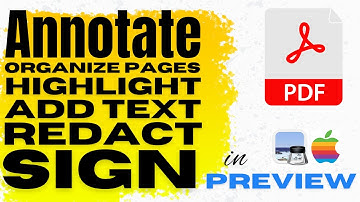 How to Edit PDFs with Preview App for Mac Tutorial & Review