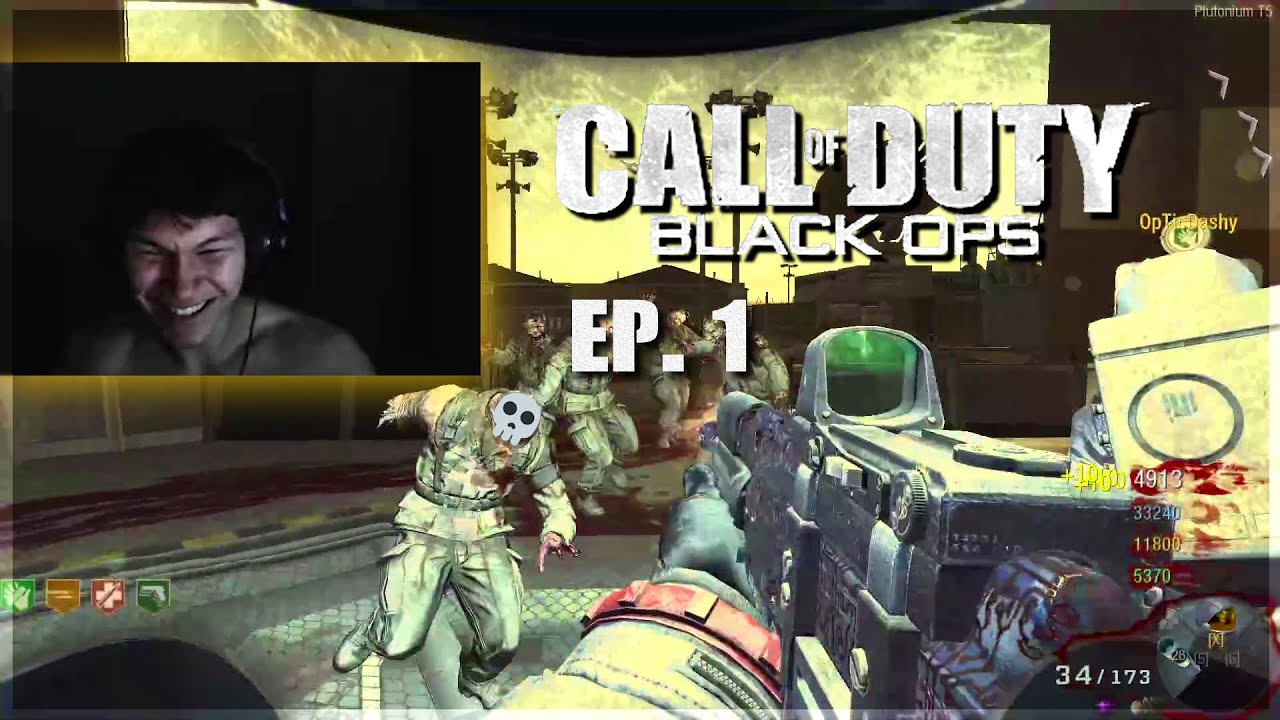 Sinatraa Plays Call Of Duty: Black Ops - Zombies with Friends! | Episode 1 w/Chat