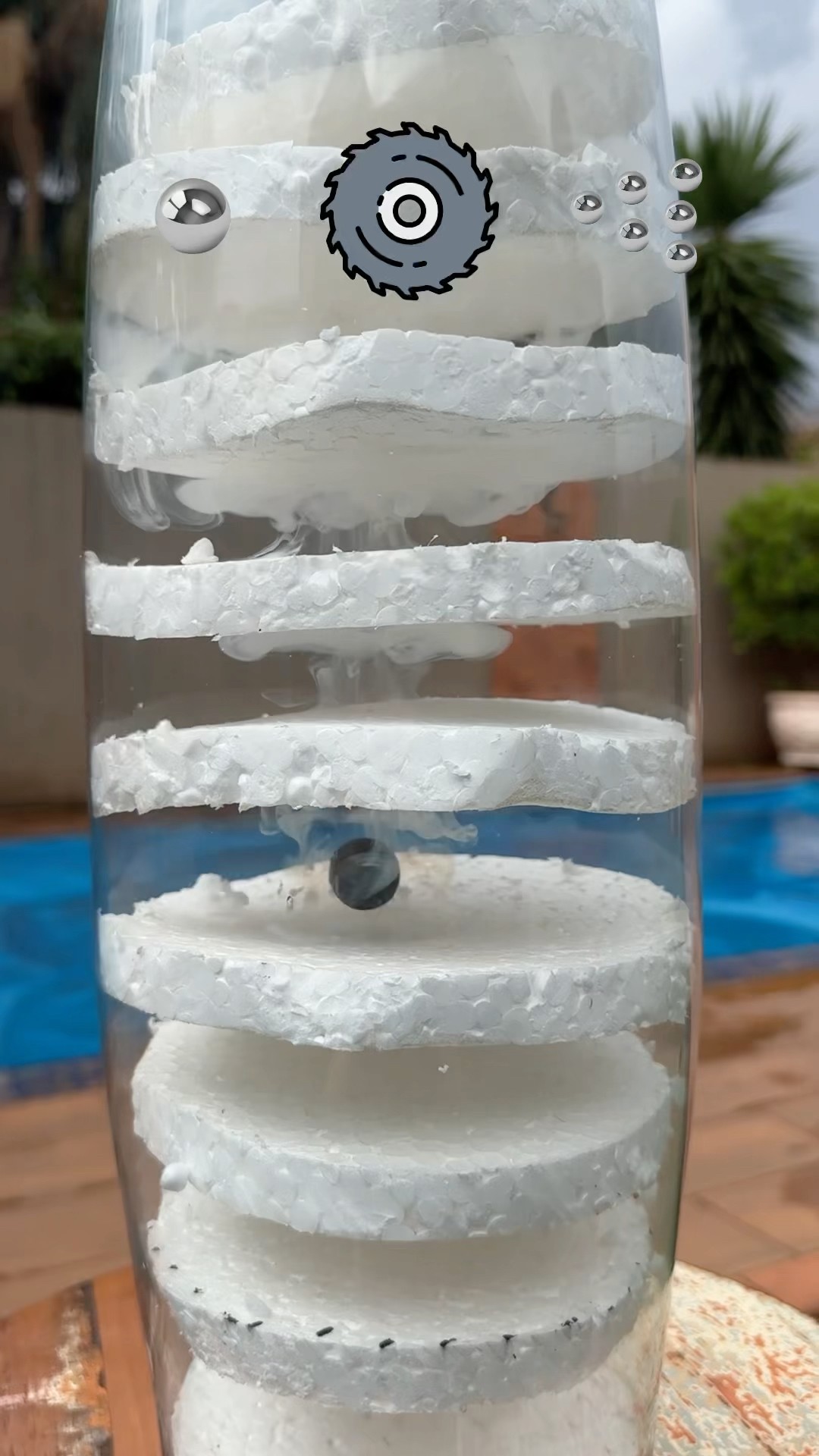 Will the glass break?? #shorts