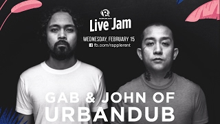 Rappler Live Jam: Gabby Alipe and John Dinopol of Urbandub