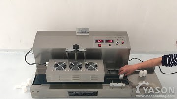 LGYF-1500 Continuous Aluminum Foil Liner Magnetic Induction Cap Sealing Machine