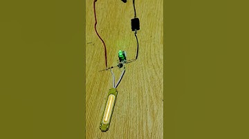 Flashing light using irfz44n #circuit #diyelectronics #scienceexperiment #diy
