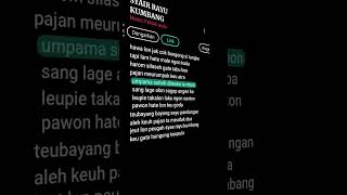 Syair Rayu Kumbang liriklaguaceh liriklagu fahmilarabi