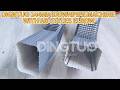 DIGNTUO 144MM SQUARE DOWNPIPE MACHINE WITH AB STYLES ELBOW