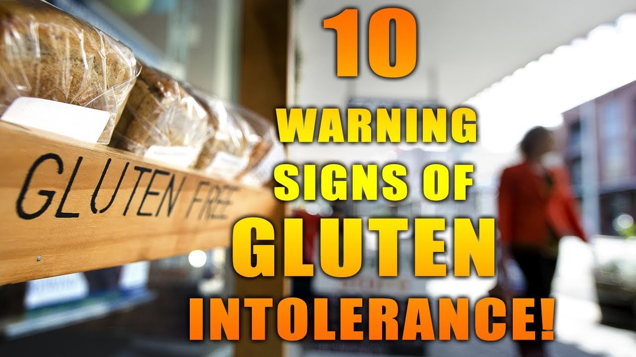 10 Warning Signs Of Gluten Intolerance - YouTube