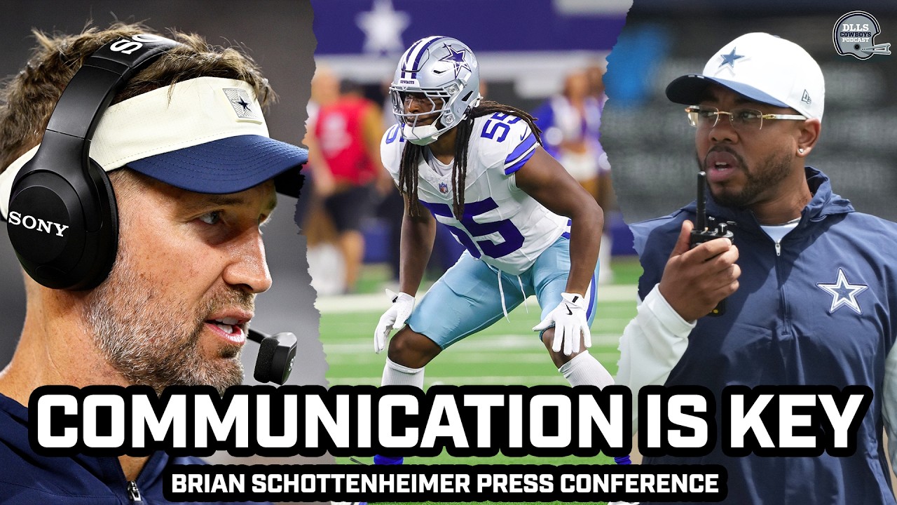 Brian Schottenheimer: Communication Is FOCUS For Cowboys Defense Ahead Of Commanders Game