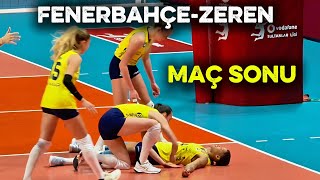 Fenerbahçe-Zeren Maç Sonu Melissa Vargas Çe