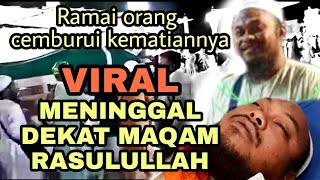 Download lagu VIRAL RIBUAN ORANG IRING JENAZAH Ustaz Badrul (meninggal di depan Maqam Rasulullah)