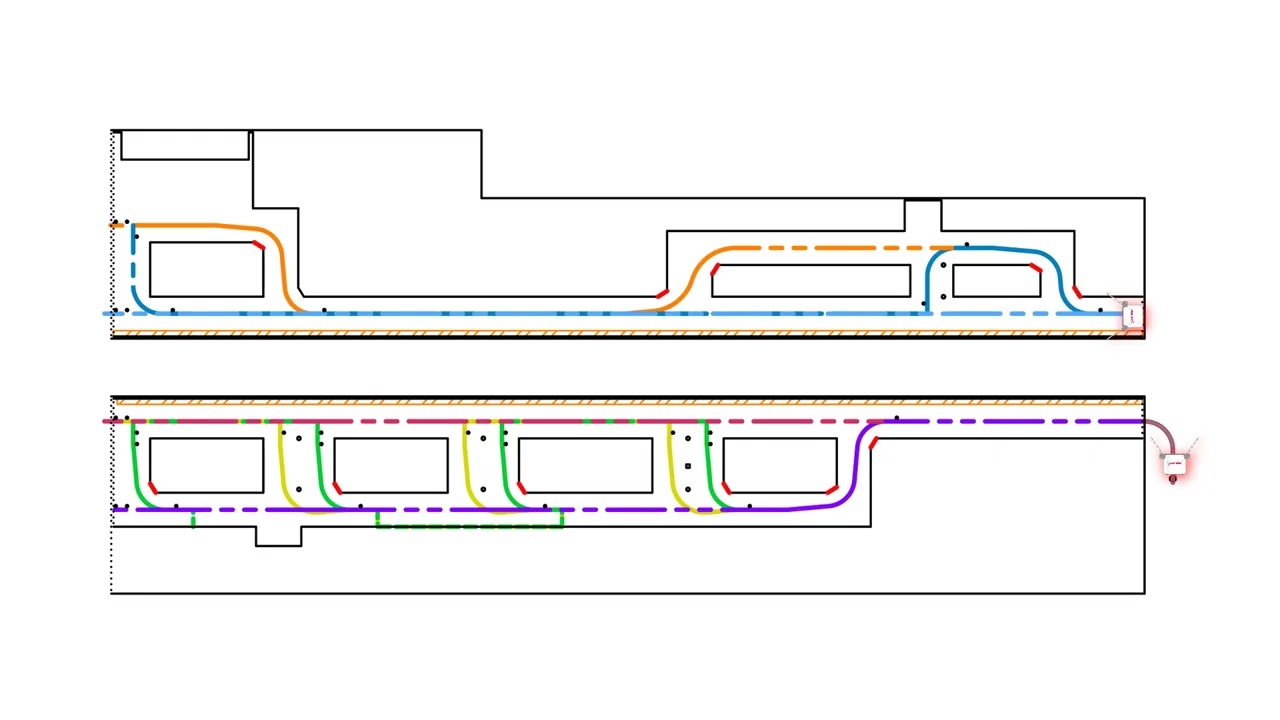 MIRO I Exemples implantations robot de raclage MIROBOT 4WD