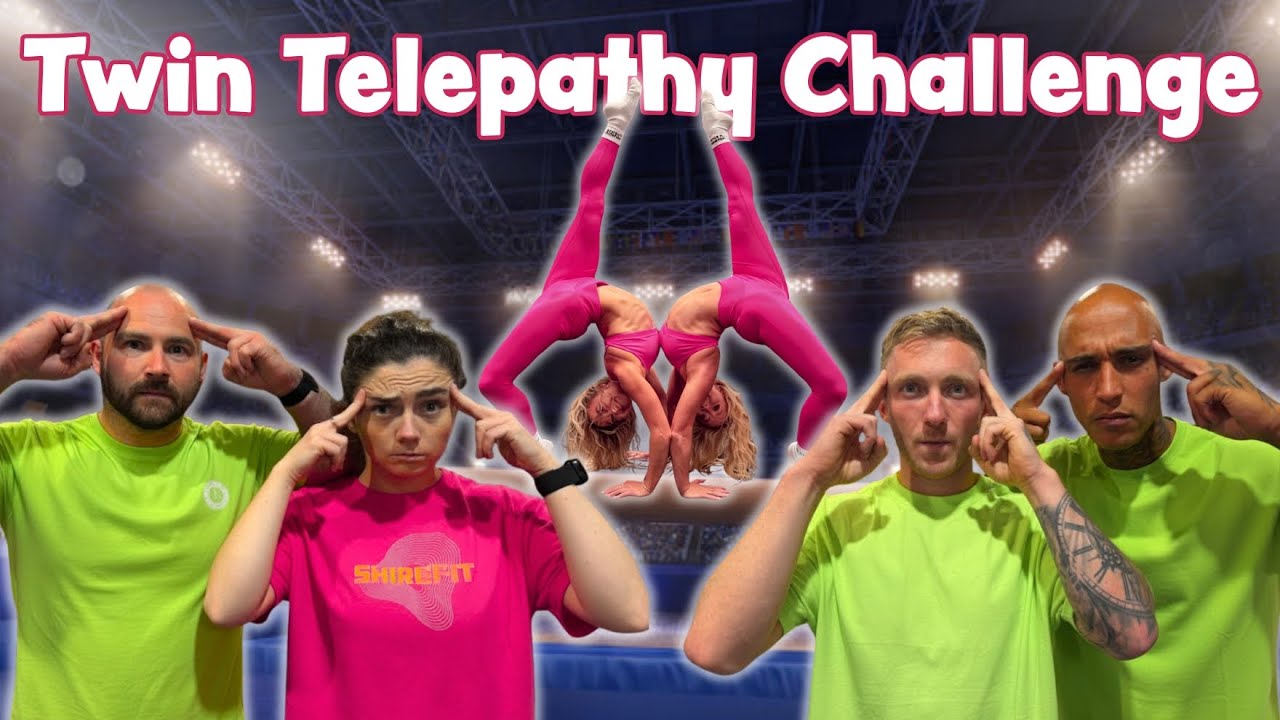 WHO IS THE BEST AT GYMNASTICS TELEPATHY? 👯‍♀️ 👀 🤸‍♀️