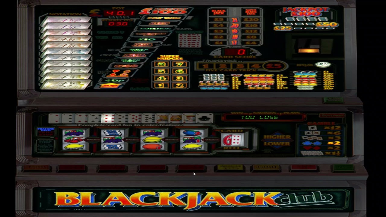 Blackjack Club £100 10p MFME YouTube