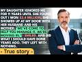 My Daughter Ignored Me For 11 Years Until She Found Out I Won $2.4 Million. Then She Showed Up...