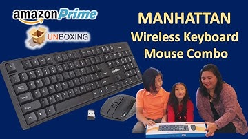 Manhattan Keyboard Mouse Combo ║Josh&Sarah Amazon Prime Unboxing ║HalukayTV