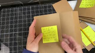 Stamperia Forest; insert instructions and dimensions