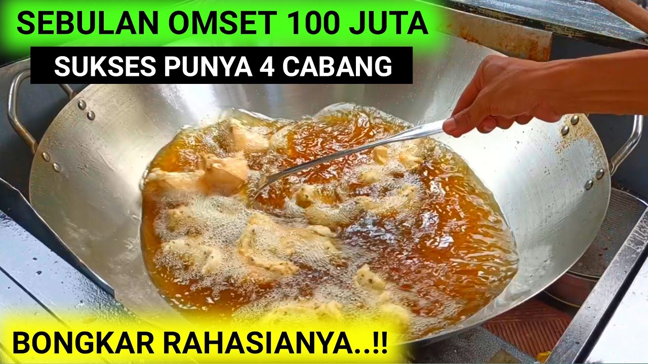 CUMA JUALAN TAHU DI BIKIN KEKINIAN SUKSES PUNYA 4 CABANG!! OMSET 100 JUTA/BLN!! RESEP ASLI PEDAGANG