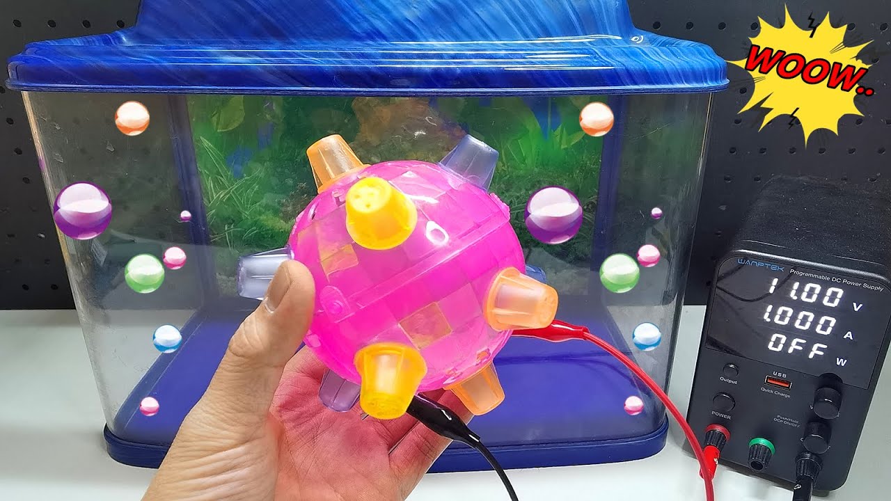 I Applied High Voltage to Fish tank air pump and modification