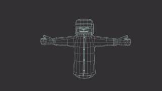 Levi Miller 3D Art Test Animation