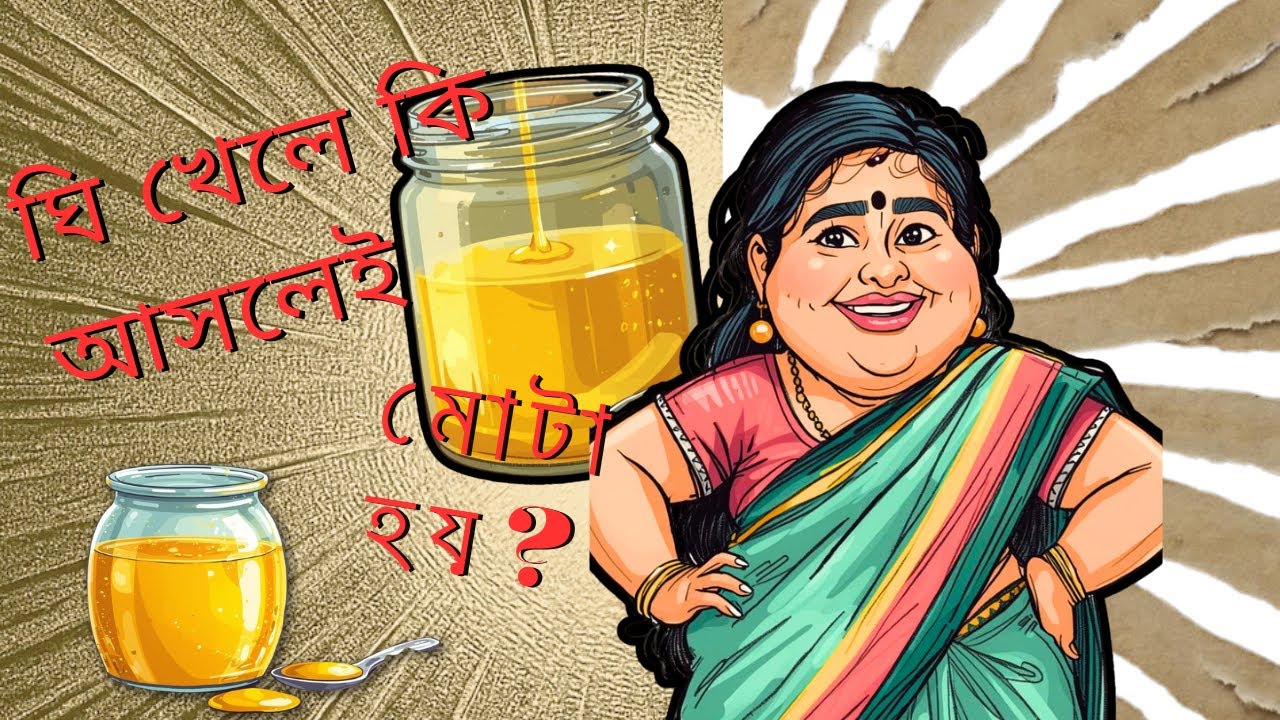 Ghee খেলে কি আসলেই মোটা হয়? 🔥 Myth Busted!#trending #foryou #bengalivlog #food #viral #cooking #ghee