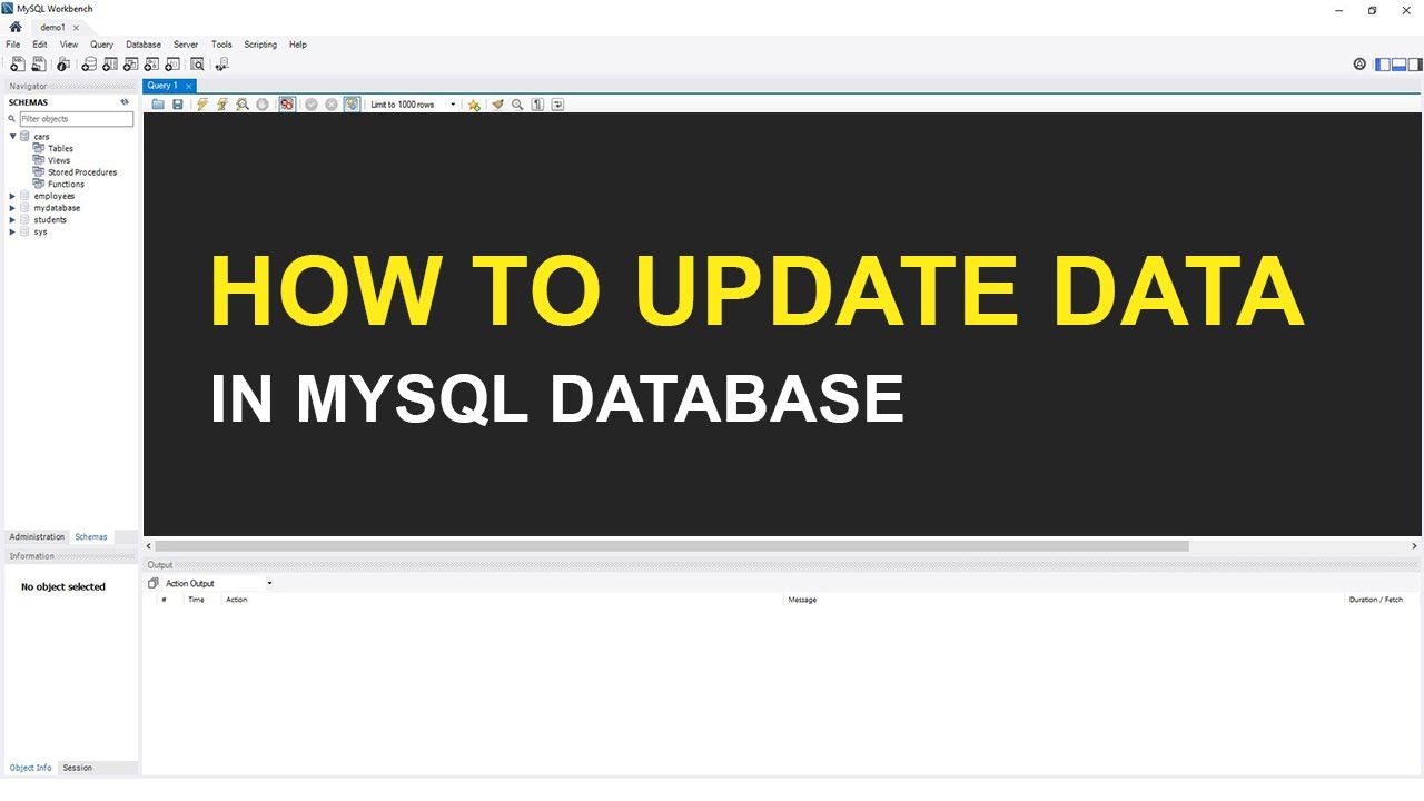SQL UPDATE STATEMENT | SQL Tutorial For Beginners [ HINDI ] #13 - YouTube