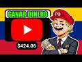 ASI COBRO Y GANO DINERO CON YOUTUBE EN VENEZUELA😲