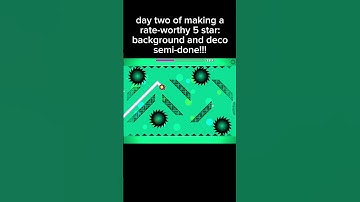 Day 2 of making a rate-worthy 5 star! #shorts #geometrydash 