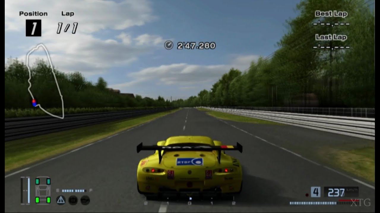 1573] Gran Turismo 4 - Ford GT LM Race Car Spec II '04 PS2 Gameplay HD 