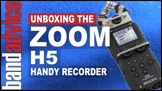Unboxing the Zoom H5 Handy Recorder | Band Advice TV