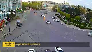 ДТП (авария г. Волжский) Площадь Свердлова 28-04-2020 20-10