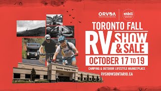 Toronto's Fall RV Show & Sale Returns This Weekend! 15 Sec