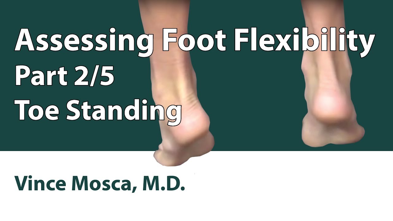 Assessing Foot Flexibility Part 02 (Toe Standing) YouTube