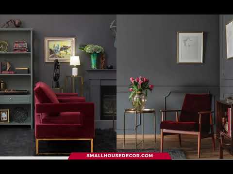 Video: Burgundy gardiner i interiøret i stuen - interessante ideer, funksjoner og anmeldelser