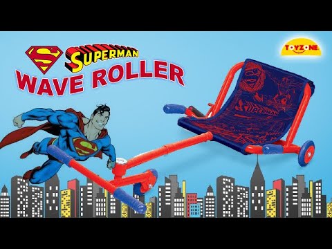 TOYZONE Superman Wave Roller (Item No-51657) - video from Toyzone