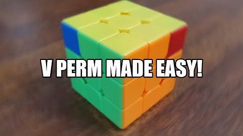 V Perm Made Easy! Full PLL Tutorial: Recognition & Execution (Rotationless) + AUF!