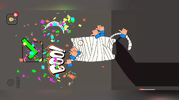 Brain wash level 127 gameplay walkthrough solution | Brain Wash Wrap everything puzzle solve