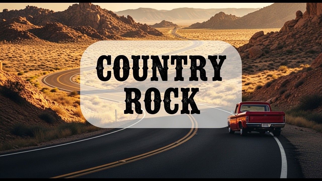 Ultimate Country Rock Road Trip 2025 🇺🇸 Loud Guitars & Freedom Ride