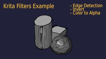 Krita Example: Filter Layers (in 2 and a half minutes)