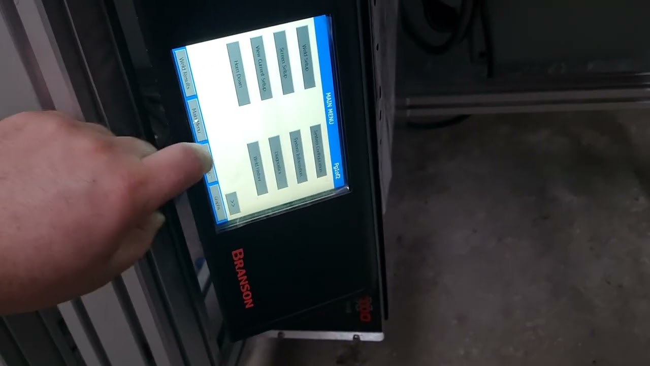 BRANSON 2000Xeat Ultrasonic welding machine