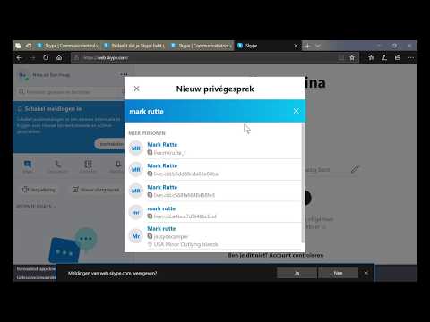 Skype Instructie Filmpje - Tutorial - Skypen voor ouderen