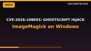 CVE-2026-108693: ImageMagick Ghostscript Hijack Explained