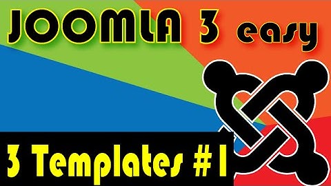 Joomla 3 Tutorials: How to install and Uninstall a Joomla Template