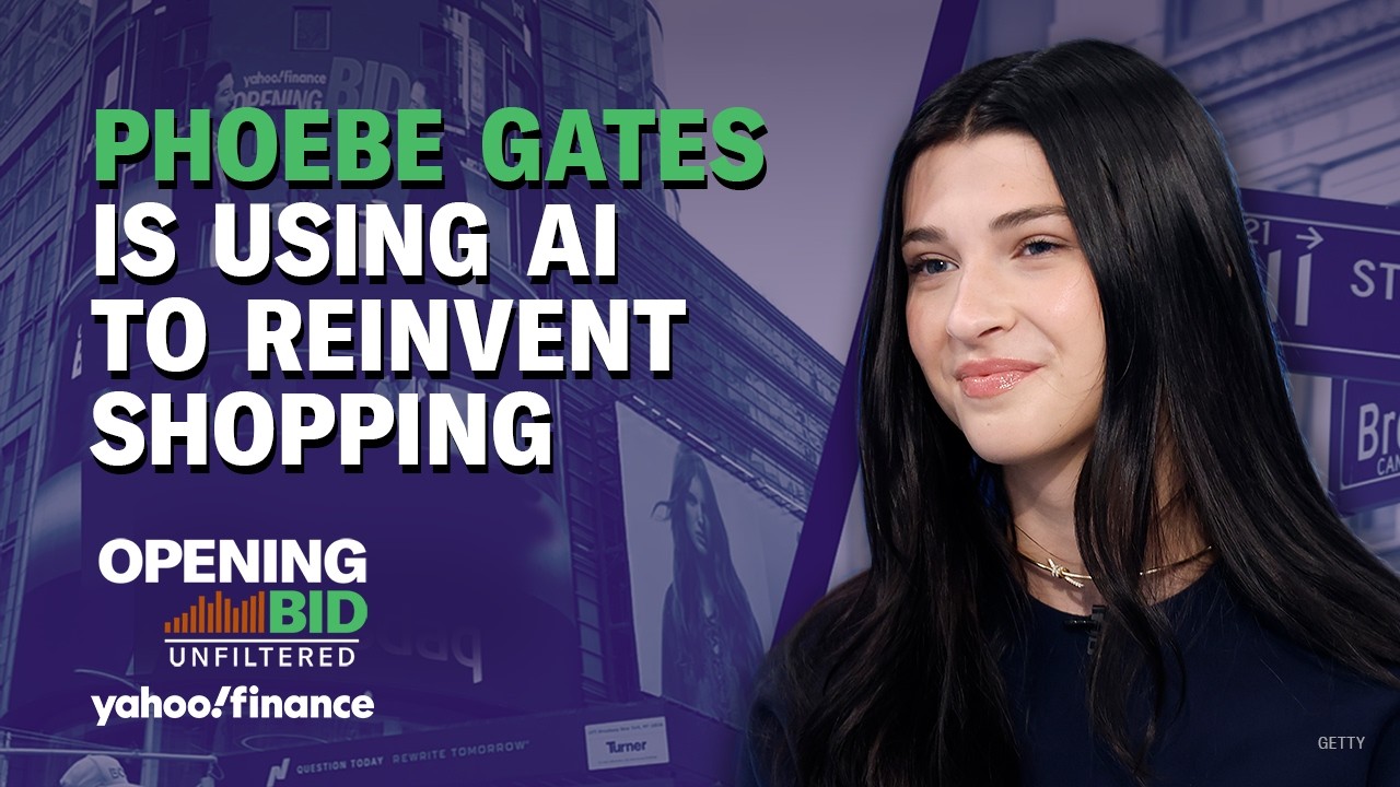 How Phoebe Gates is using AI to reinvent shopping