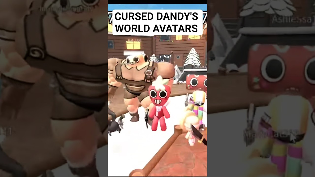 me and my bodyguard #dandysworld #roblox #gaming #streamer #funny #animated