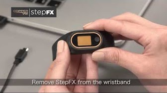 Getting Started Copper Fit Step FX Fitness Tracker