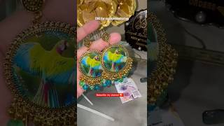 Resin earrings fashion jewellry custom available Order Now ✨️ #resinart #craft