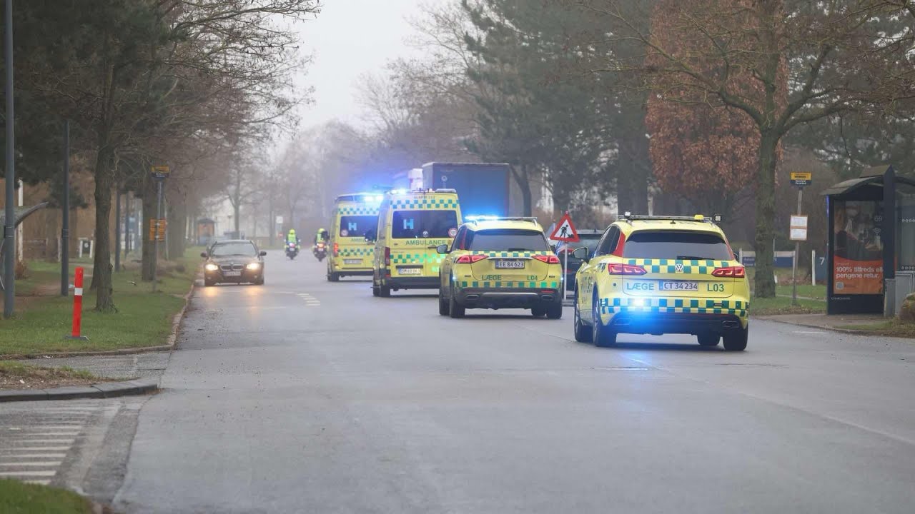 To piger påkørt i Albertslund 18/1-25