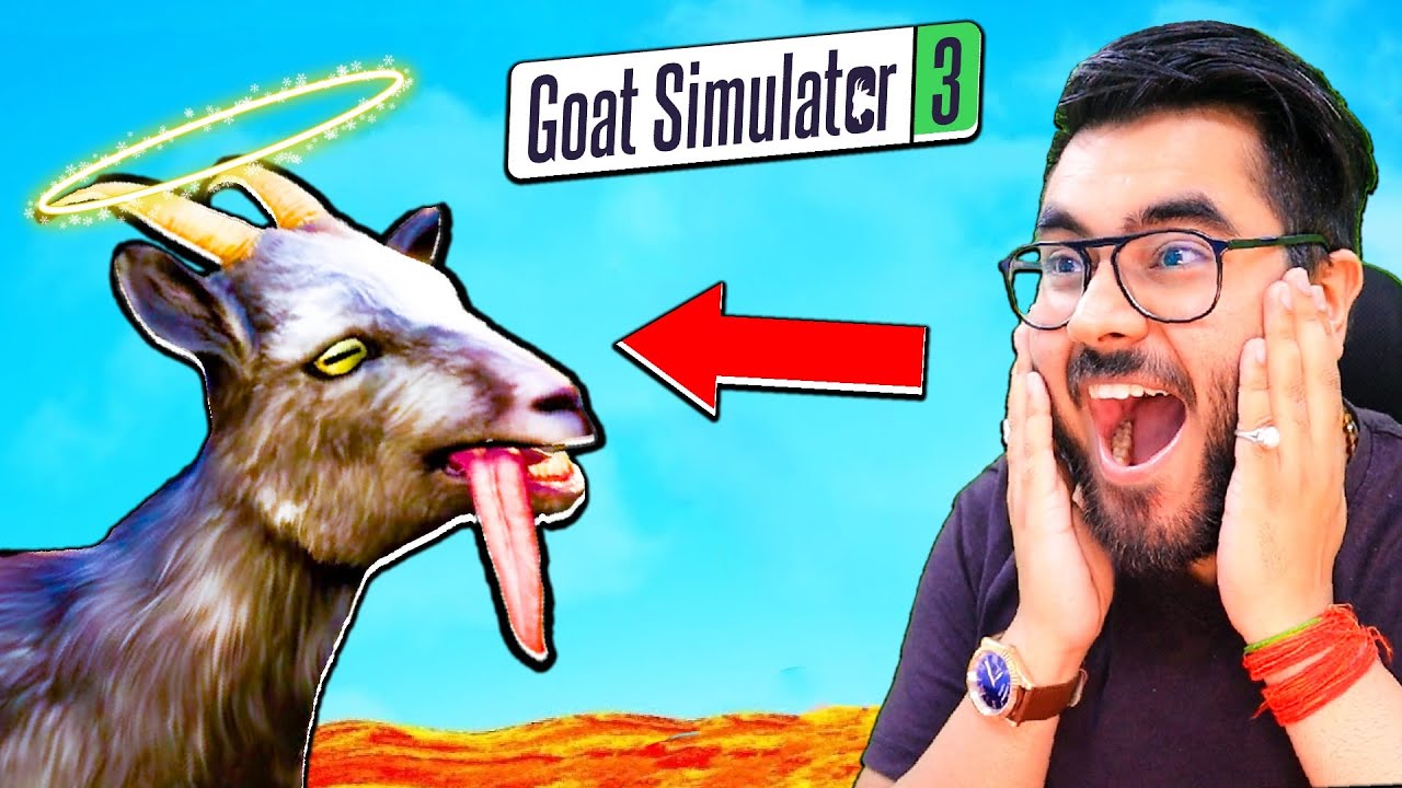😂 GOAT SIMULATOR 3 😂 | Funniest Game Ever!!! | Hitesh KS
