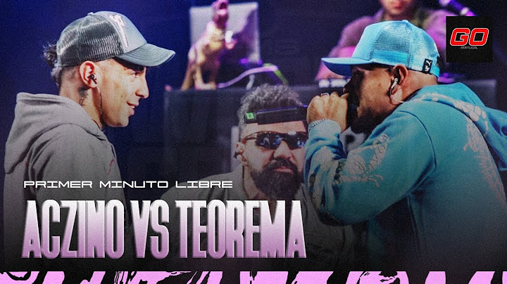 Aczino vs Teorema: 1er Minuto Libre Instrumental - Remake FMS World Series Jornada 1 2024